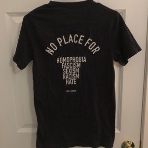 Heart & Passion no place for hate shirt